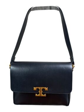 Black Designer T Chain Shoulder Bag